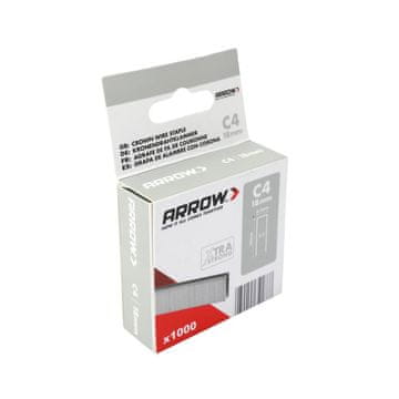 Arrow Arrow C4 18 mm (1000 kosov) – Izjemna dolžina za najmočnejše in očem skrite spoje v lesu