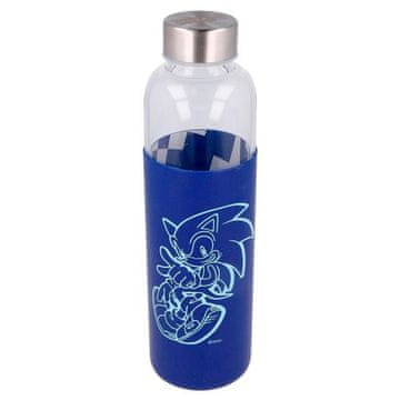 Northix Silikonska steklenica Sonic The Hedgehog, prostornina 585 ml