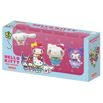 Northix Hello Kitty Friends paket 4 zbirateljskih figur