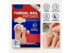 Cool Mango obliži za nego nohtov pri glivičnih spremembah, zračni in diskretni, 21 kosov - NailFix