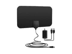 Cool Mango notranja digitalna TV antena za ostrejšo sliko, HD/4K-ready sprejem, 5 V, 3 m kabel