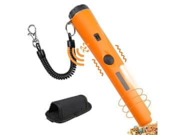 Cool Mango ročni detektor kovin za hitro lociranje, 360° skeniranje in večsignalni alarm, 9 V - Detecty