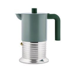 Alessi Kafetiera Vite PM01 / za 6 skodelic / zelena / indukcija / aluminij