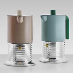Alessi Kafetiera Vite PM01 / za 6 skodelic / zelena / indukcija / aluminij