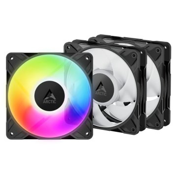 Arctic Cooling P12 Pro A-RGB 3 Pack Ventilator za ohišje (120 mm, 600-3000 RPM, RGB, PWM) (ACFAN00310A)