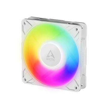 Arctic Cooling P12 Pro A-RGB White Ventilator za ohišje (120 mm, 600-3000 RPM, RGB, PWM) (ACFAN00311A)