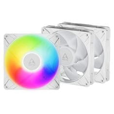 Arctic Cooling P14 Pro A-RGB White 3 Pack Ventilator za ohišje (140 mm, 400-2500 RPM, RGB, PWM) (ACFAN00321A)