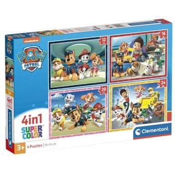Northix Komplet sestavljank Paw Patrol 12 16 20 24 kosov