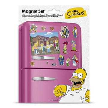 Northix Set magnetov Simpsons Die Cut Moes Tavern Design