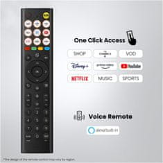 Hisense 50Q8S ULED MiniLED Smart TV, 126 cm, 4K Ultra HD, 144 Hz, črn/siv