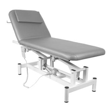 Gardj Europe Električna masažna ležalnica Sillon 079 z 1 motorjem, siva