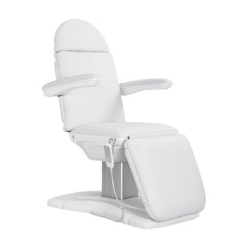 Gardj Europe Električni kozmetični stol Sillon Eclipse s 4 motorji, bel