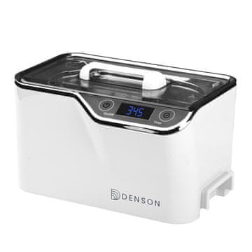 Gardj Europe Ultrazvočni čistilnik DENSON ACDS-100, prostornina 0,6 l, 50 W, bel