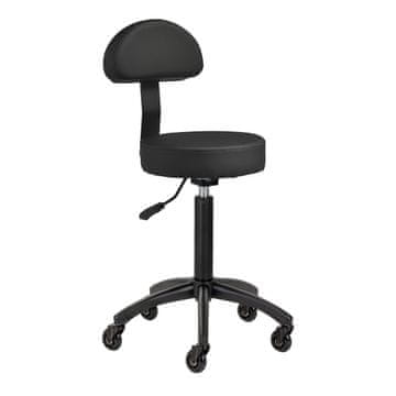 Gardj Europe Frizerski stolček Gabbiano D026, črn