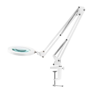 Gardj Europe LED-lupa Glow 308 za delovno površino, bela, USB