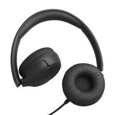 JBL Tune 530 žične naglavne slušalke, priključek 3.5 mm, 20 Hz - 40 kHz, črne (JBLT530BLK)