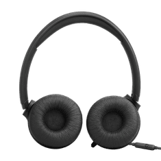 JBL Tune 530 žične naglavne slušalke, priključek 3.5 mm, 20 Hz - 40 kHz, črne (JBLT530BLK)