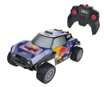 Happy People Mini JCW Buggy Red Bull na daljinsko vodenje, 1:16