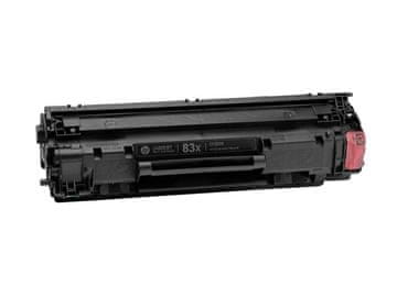 HP 83X originalna kartuša s tonerjem, črna, visoke zmogljivosti, 2.200 strani, 1 kos