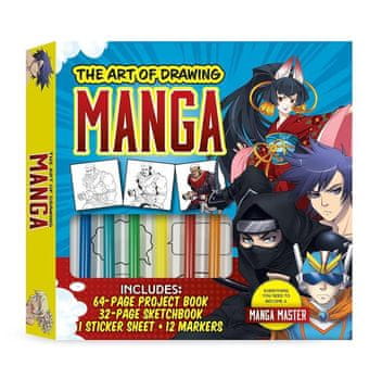 Rayher.	 Knjiga & Ustvarjalni set The Art of Drawing Manga