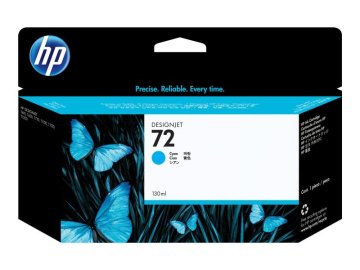 Originalna kartuša s črnilom HP 72, cijan, visoke zmogljivosti 130 ml, pakiranje: 1 kos.