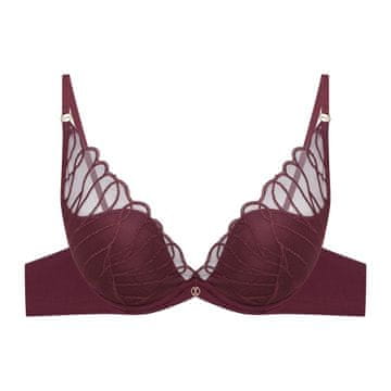 Esotiq Push-up modrček Olyvia - temno vijoličen