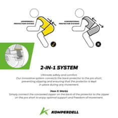 Komperdell Protector Ultraflex Air Men – moški zaščitni jopič za hrbet, S