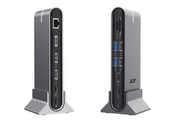 Acer 15v1 Univerzalna priklopna postaja tipa C : USB-C, 2x USB-A 2.0, 1x USB-A 3.2 Gen2, 1x USB-A 3.2 Gen1, 1x USB-C Gen1,