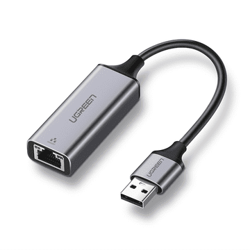 USB 3.0 Gigabit Ethernet Adapter mrežna kartica siv - box