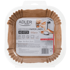 Adler Peki papirna posoda AD 6731, 16cm, 100kos