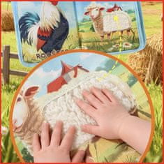 LIVEFY Farm senzorična knjiga, modra