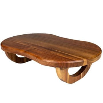 Evviva Servirna deska na podstavku Stones 40x26,5xh8,5cm / les