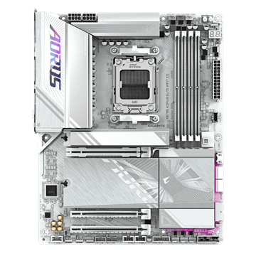 Gigabyte X870E A ELITE WF7 ICE, DDR5, SATA3, USB4, DP, 2.5GbE, WiFi 7, AM5 ATX