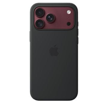ETUI Apple Silikonski ovitek z MagSafe za iPhone 18 Pro Max - črn