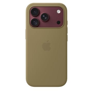 ETUI Apple Silikonski ovitek z MagSafe za iPhone 18 Pro - olivna
