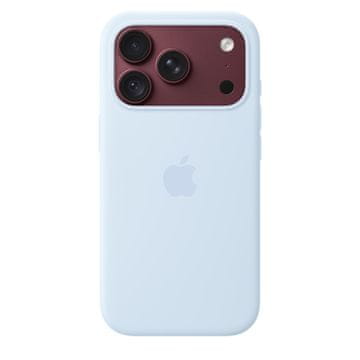 ETUI Apple Silikonski ovitek z MagSafe za iPhone 18 Pro - hladno moder