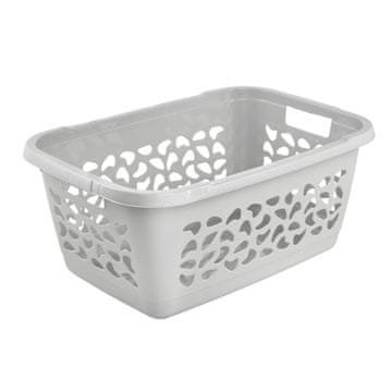 keeeper Jost košara za perilo, 52 L, siva
