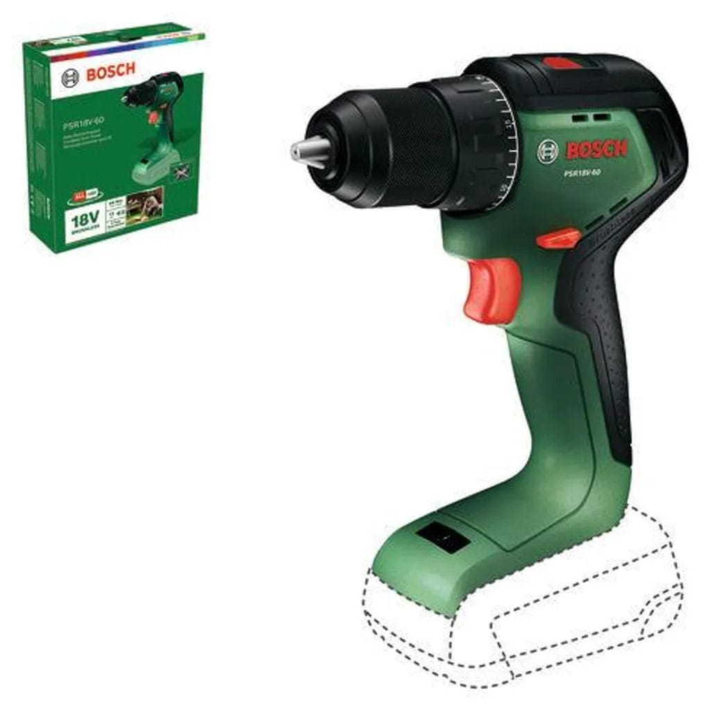 Bosch PSR18V-60 Solo akumulatorski vrtalnik vijačnik (06039D7200)