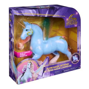 UNICORN ACADEMY Glow Magic Skywind samorog s svetlobnimi in zvočnimi učinki
