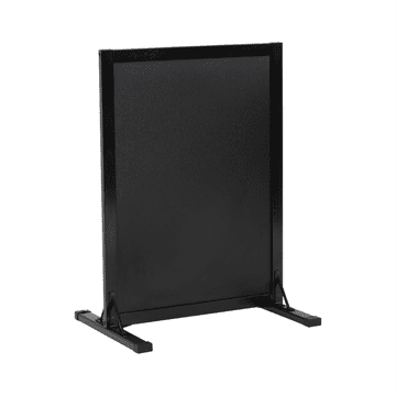 Securit by Vermes ULIČNA kredna TABLA 80x60cm Woody – T okvir ČRNE barve SBDTBL80