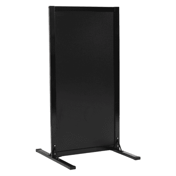 Securit by Vermes ULIČNA kredna TABLA 120x60cm Woody – T okvir ČRNE barve SBSTBL120