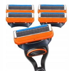 MG Blade nadomestna rezila za Gillette Fusion 5 HQ, 4 kosi