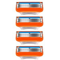 MG Blade nadomestna rezila za Gillette Fusion 5 HQ, 4 kosi