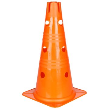 Merco Vario stožec z luknjami oranžna 38 cm pakiranje 1 kos