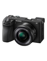 Sony Alpha a6700 kamera + objektiv Sony E PZ (16–50) in Sony SEL (70–350), črna (ILCE6700GBDI.EU)