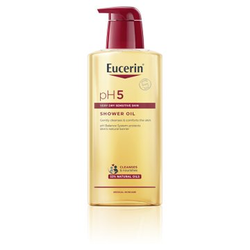 Eucerin Olje za prhanje za občutljivo kožo pH5 (olje za prhanje) 400 ml