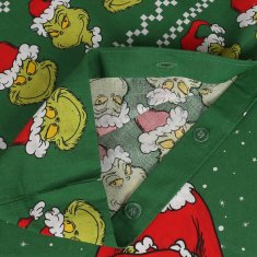 sarcia.eu Grinch Božična prevleka za blazino, KOMPLET 2 kos., bombažna, dvostranska, DEKORATIVNA 40x40cm