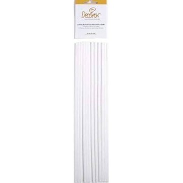 Decora 12 plastičnih palic za tortne plošče O 4 MM x 30 CM -