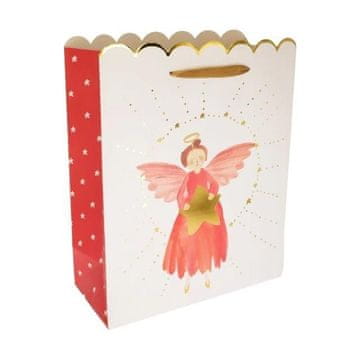 Rayher.	 Darilna vrečka, angel, papir, 31x42x12cm