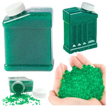 slomart LEAN TOYS Hidrogelne kroglice za pištolo, zelene 20000 kosov
